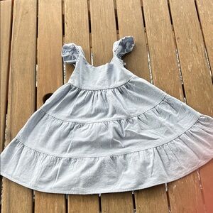 Light Blue Girls Summer Dress